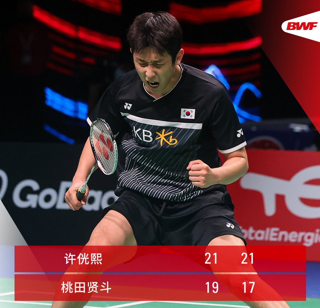 关于韩国队完胜法国队，桃田贤斗状态火热的信息