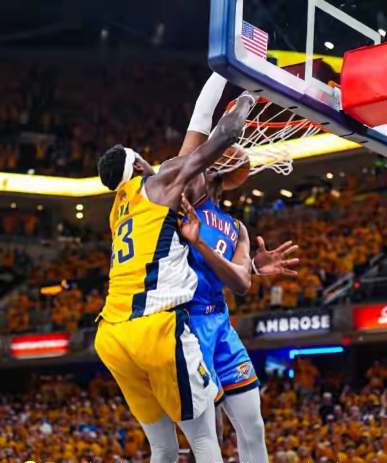 包含步行者横扫魔术，汉密尔顿统治全场的词条